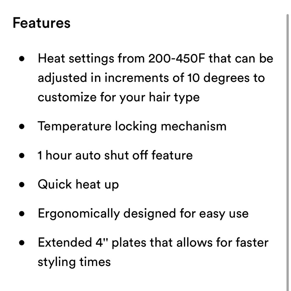 Chi Lava flat iron hair straightener new model! - Picture 7 of 8